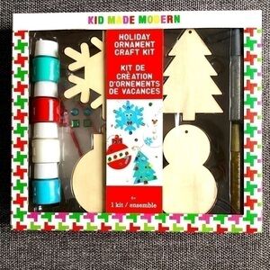 KID Made Modern Holiday Ornament Craft Kit Christmas Gift Boy Girl Kids
